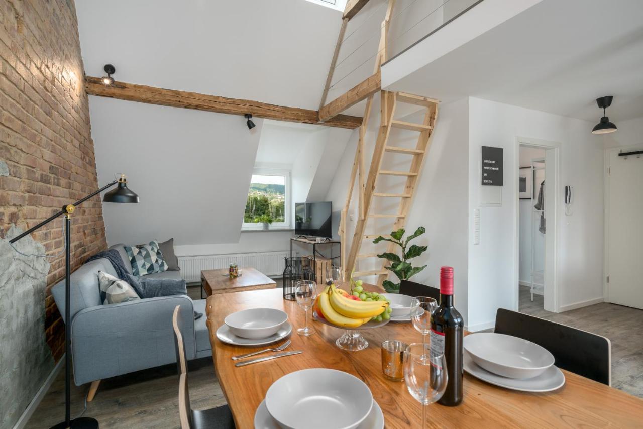 Cassel Lofts - Stilvolles Loft Im Gruenen Mit Balkon Nahe Vw-Werk 아파트 외부 사진